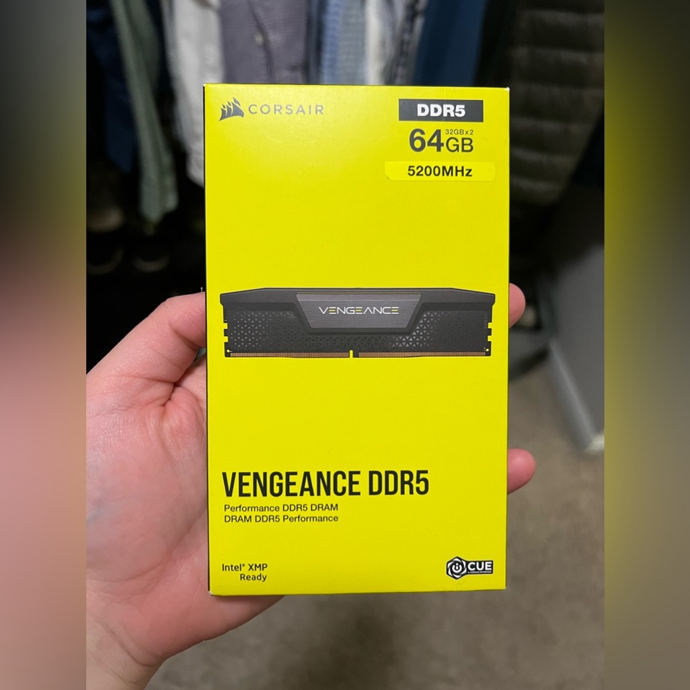 NEW Consair VENGEANCE DDR5 Performance DDR5 DRAM 64gb